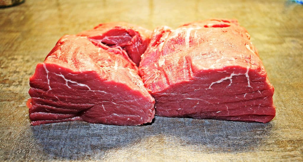 freash cow meat (beef fillet)