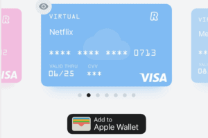 Revolut Virtual debit card