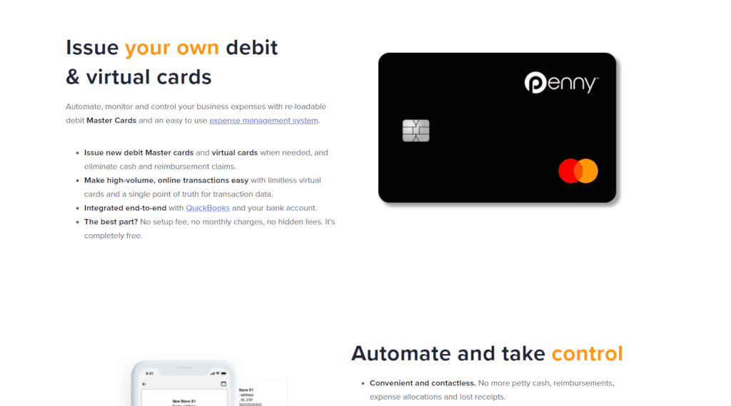 penny virtual debit cards