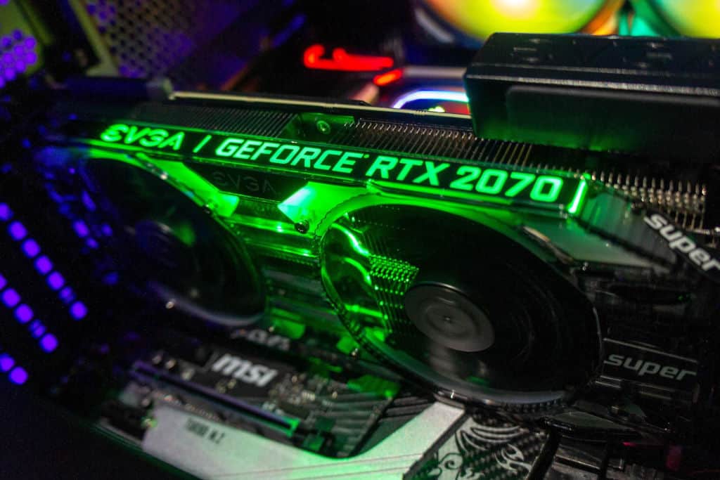 Geforce RTX 2070 SUPER in case home build GPU