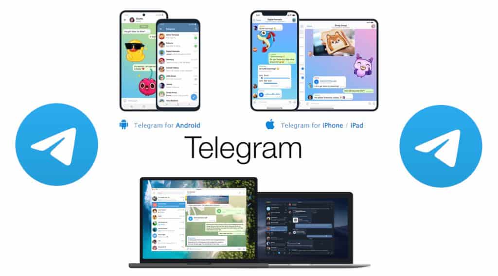 Telegram group chat app