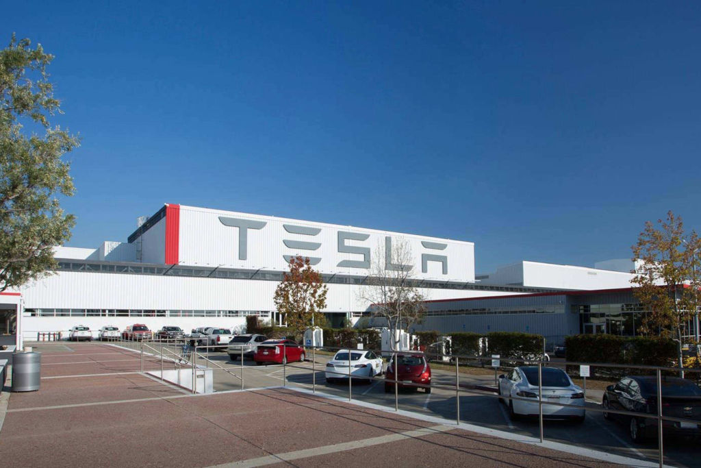 Tesla Factory in Fremont, CA