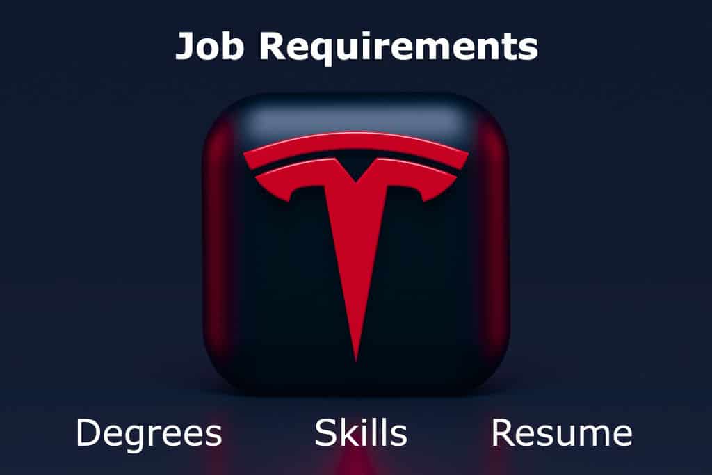 Tesla logo_Requirements, Degrees, Skills