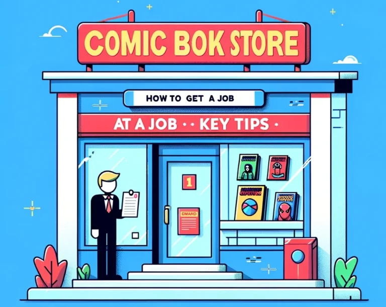 Read more about the article How to Get a Job at a Comic Book Store: Key Tips