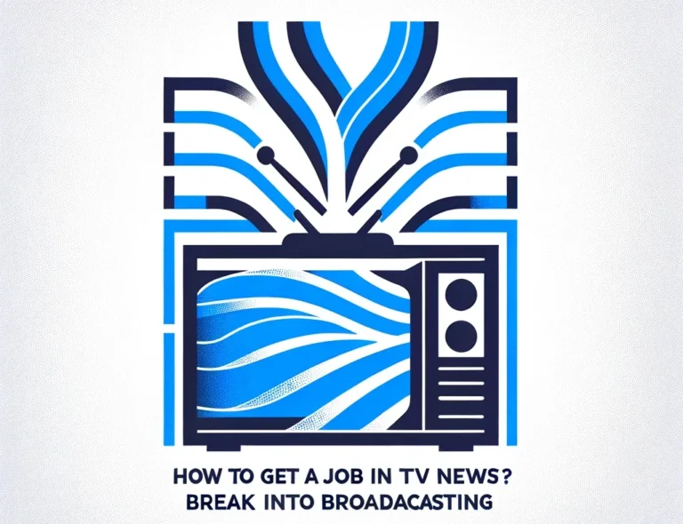 Read more about the article How to Get a Job in TV News? Break into Broadcasting